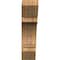 Ekena Millwork Imperial Slat Rough Sawn Bracket, Western Red Cedar, 6"W x 24"D x 24"H BKT06X24X24IMP06RWR - alternate 4